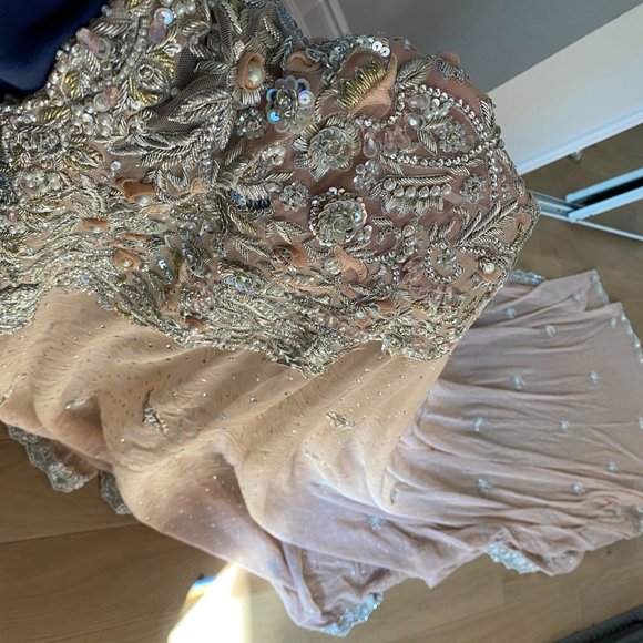 Bridal A-Line Dress - Picture 8 of 11